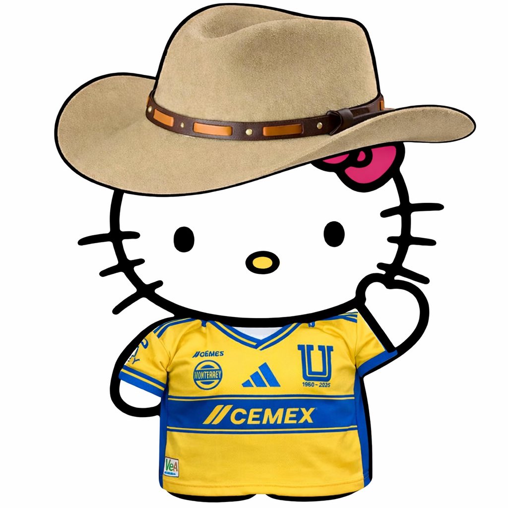 Como que perdieron los Kitty con sombrero <a href="/TigresOficial/">Club Tigres 🐯</a>