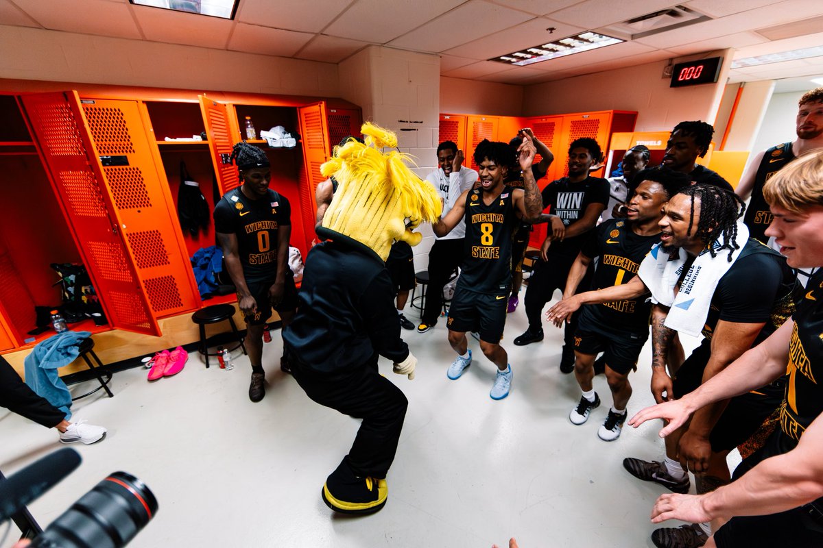 GoShockersMBB's tweet photo. WE MARCH ON. https://t.co/KgEAq9eDoK