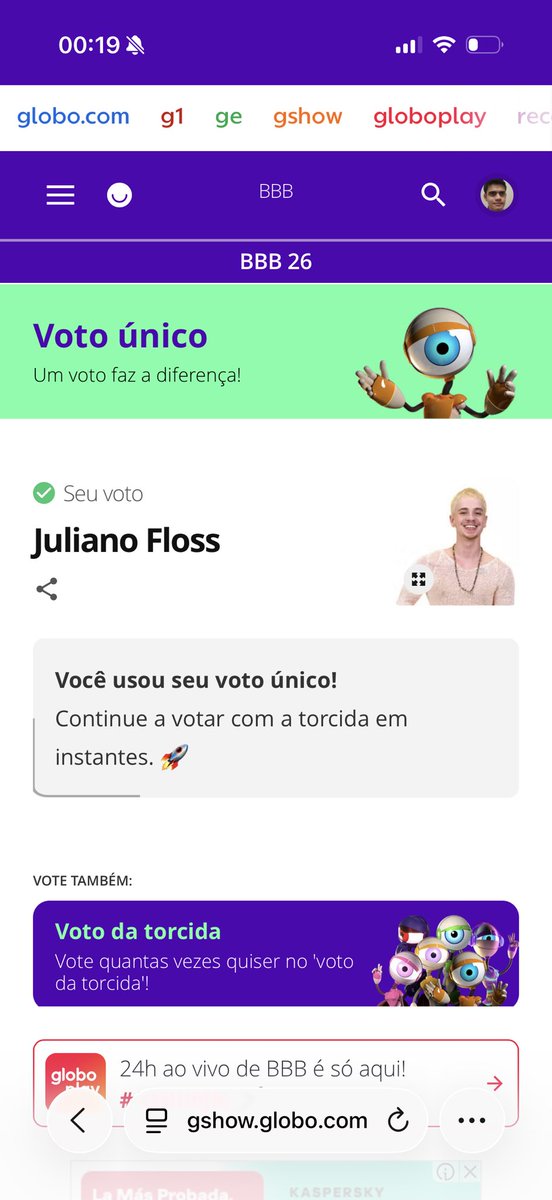 A minha parte eu fiz #foraJuliano