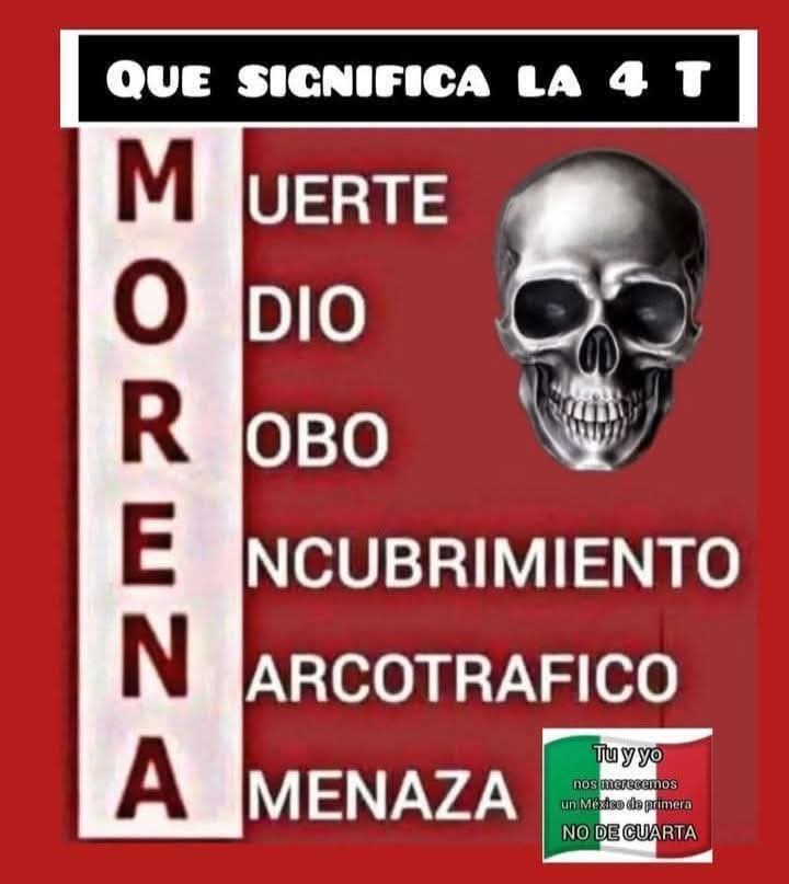 MUGRENA.. #MorenaEngañaPendejos #MorenaEsElCáncerDeMéxico