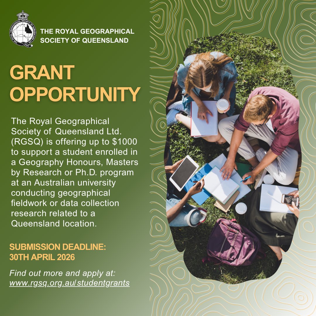 The Royal Geographical Society of Queensland tweet media