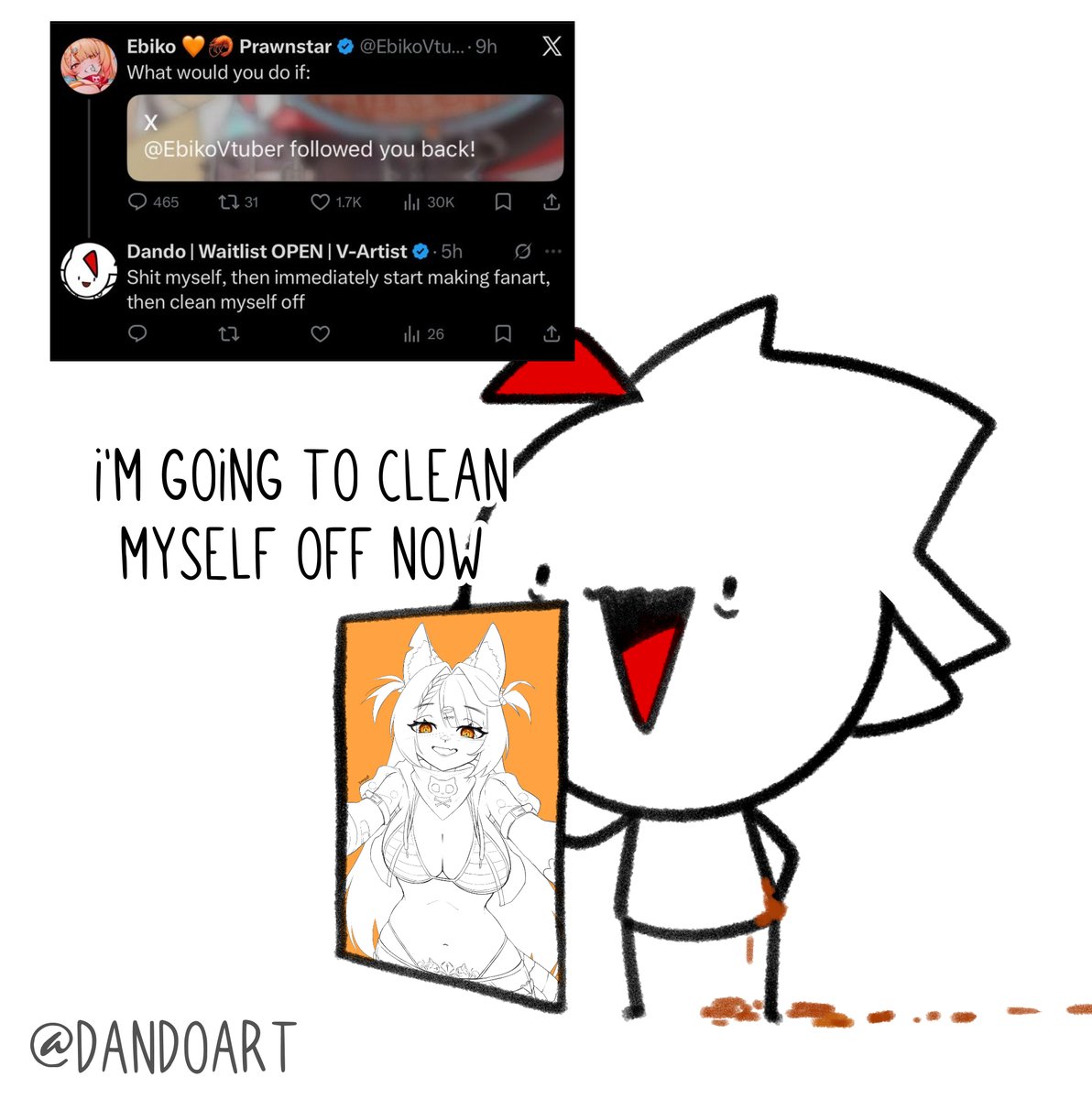 Dando | Waitlist OPEN | V-Artist tweet media