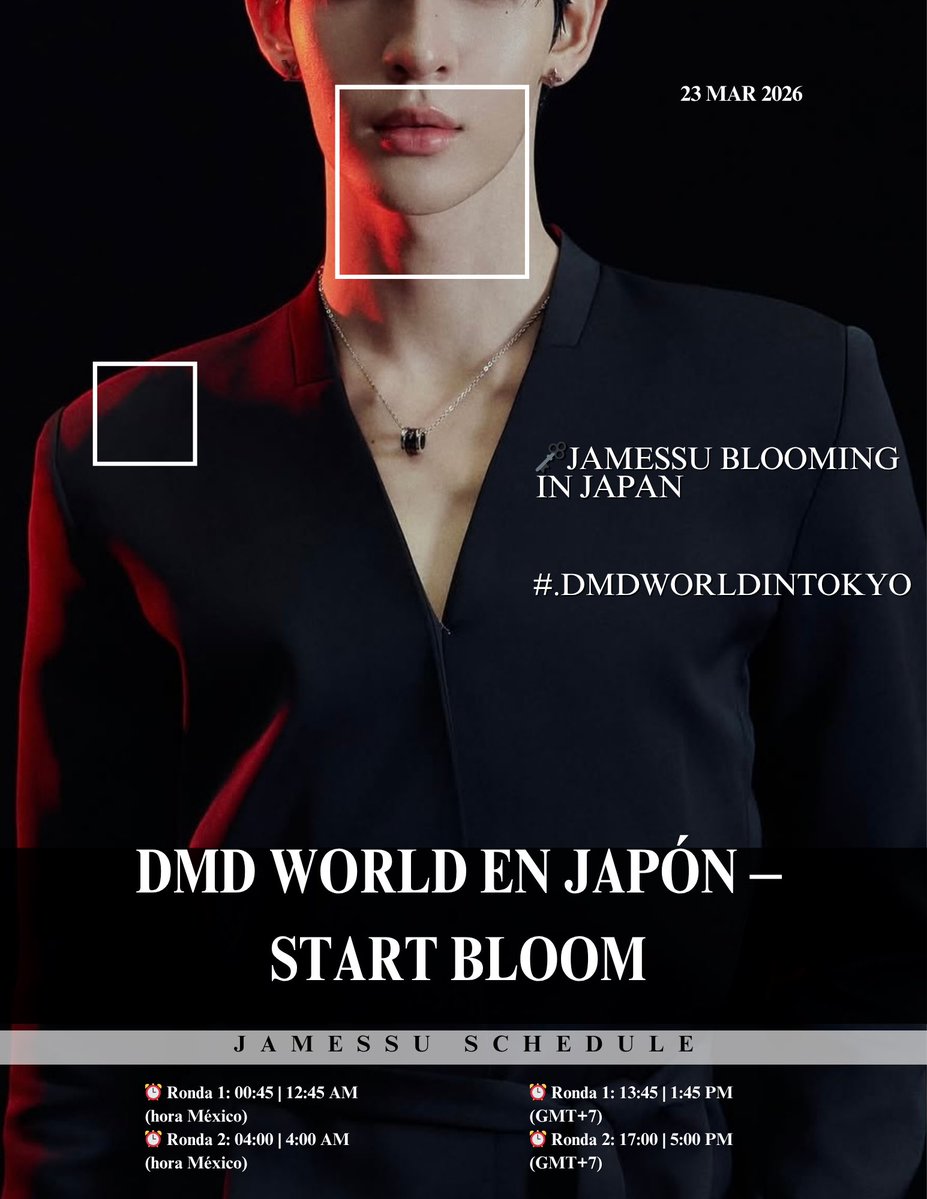 🌼JAMESSU LATAM FB🌼 tweet media