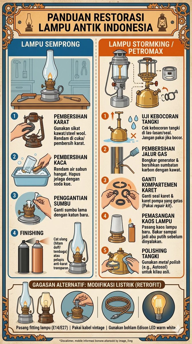 nncomm's tweet image. Panduan restorasi lampu antik.. 

#lateralthinking #knowledgewisdom #energiprogresif #melihatmasalalu #lampusemprong #strongking