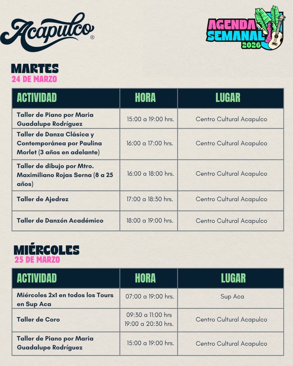 Acapulco tweet media