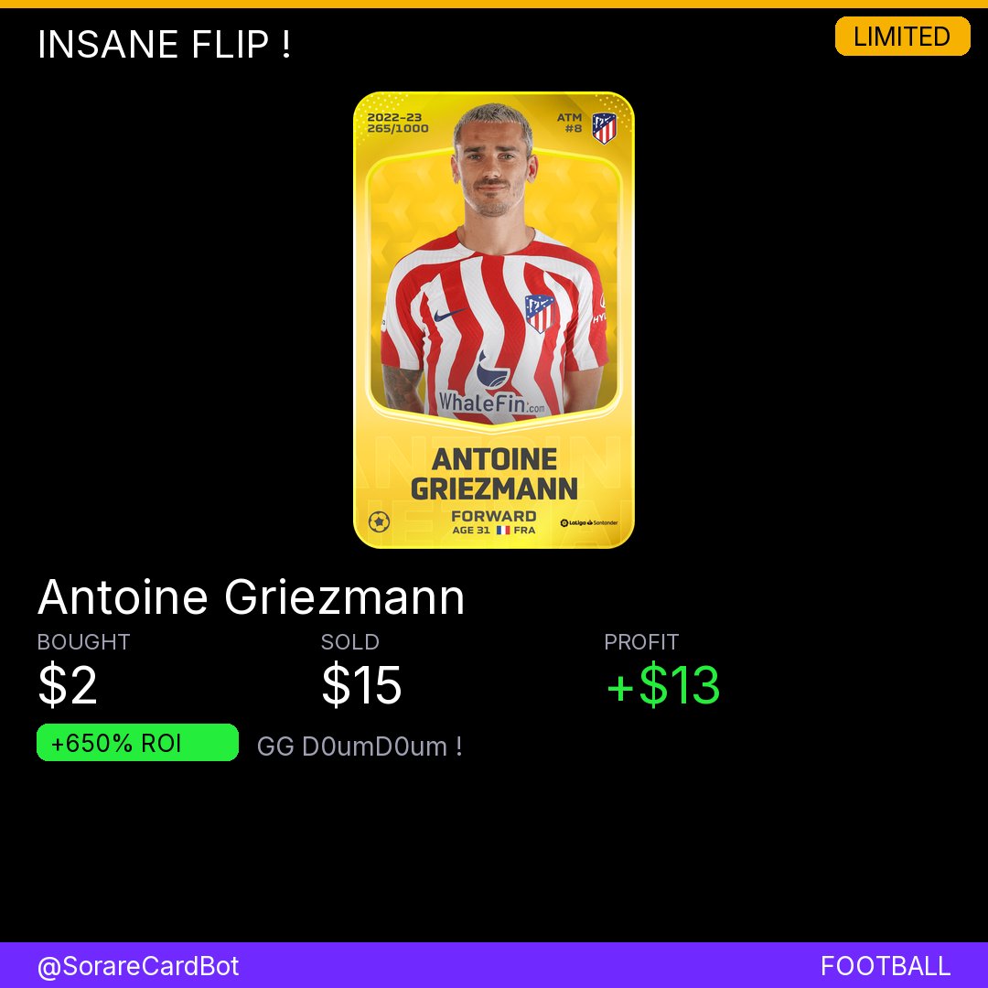 Sorare Alerts tweet media