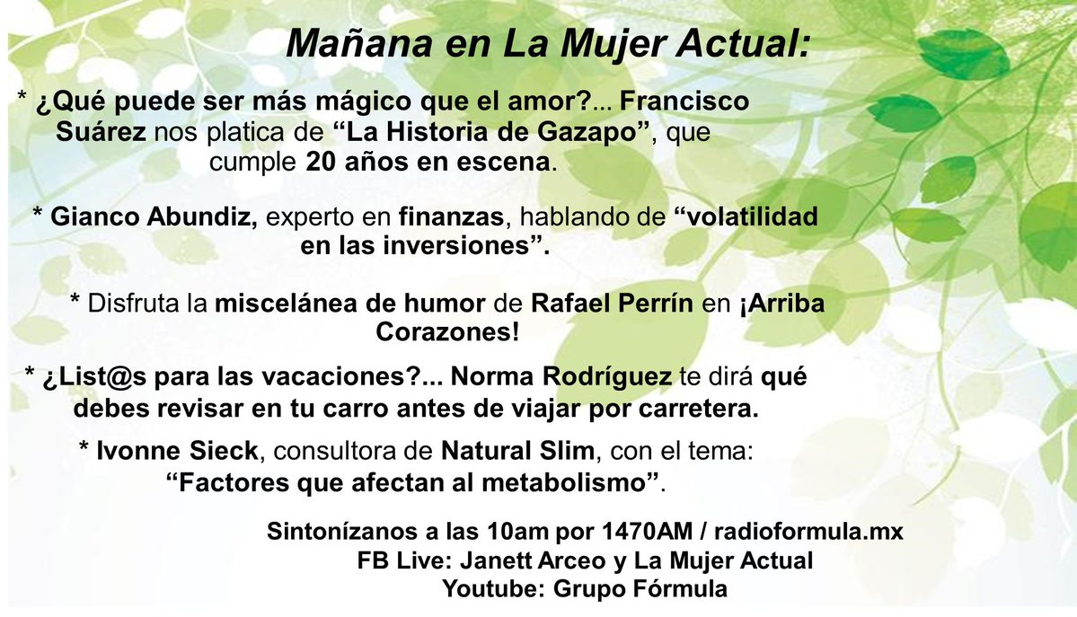 La Mujer Actual tweet media