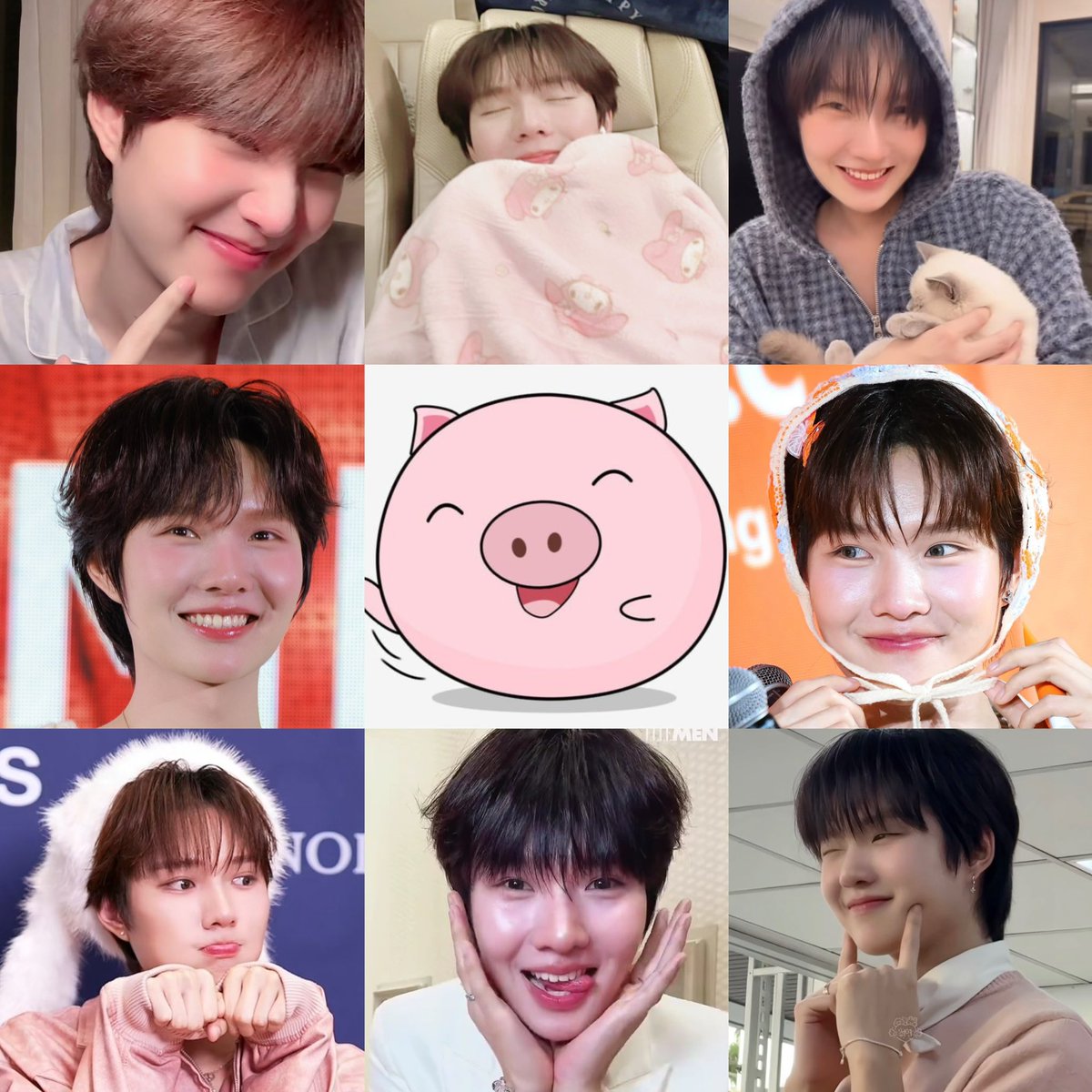 ยัยลูกเหมือนหมูชมพูอะ 🐷🐽💕💓

#nampingster