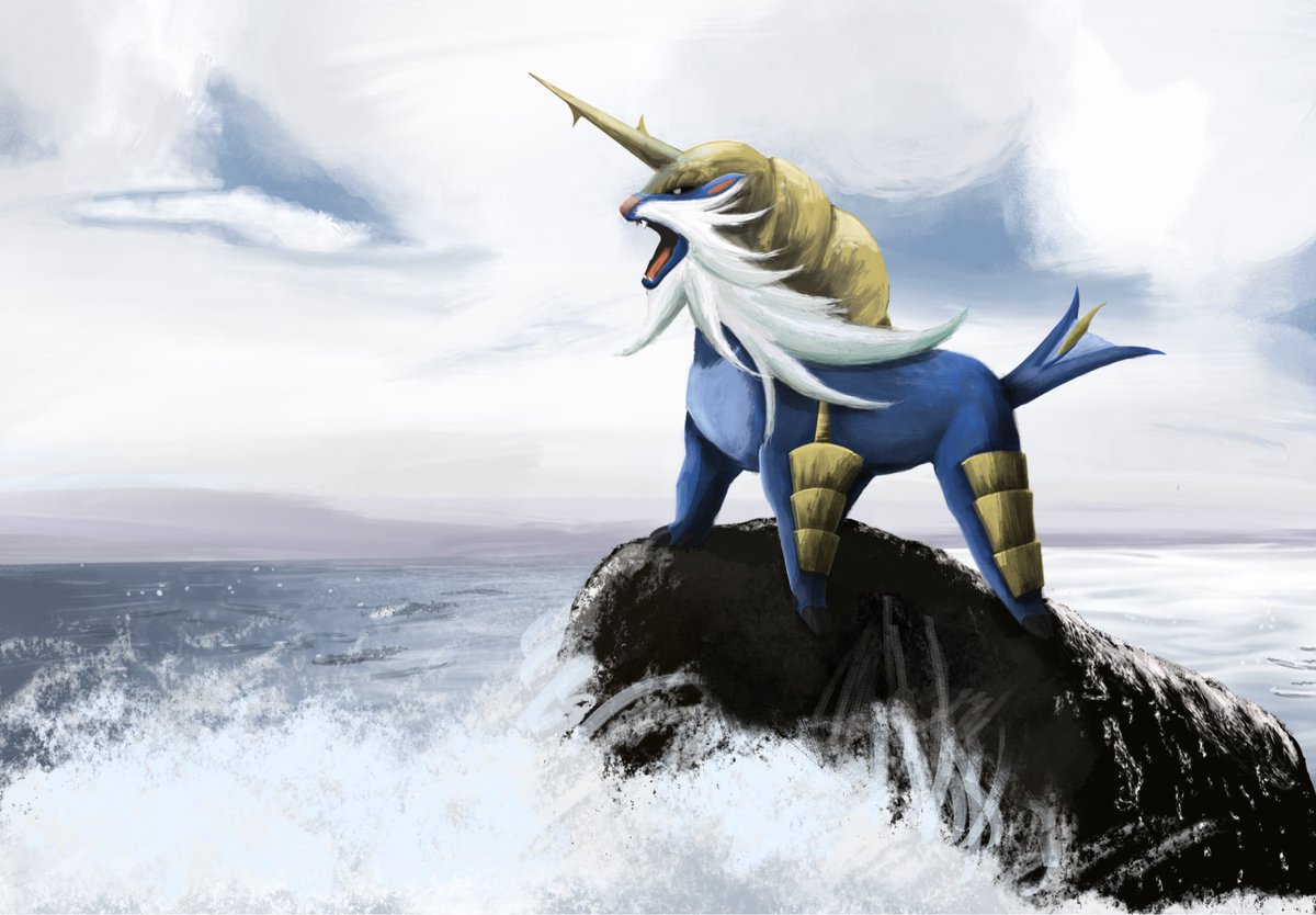 stratsten's tweet image. samurott!!! #pokemonartwork #pokemon #digitalartwork