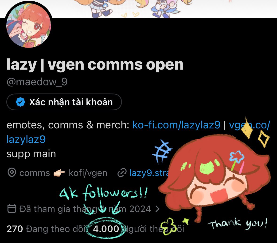 lazy | vgen comms open tweet media