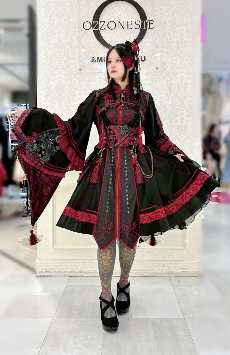 桃花幻夢 桃踊りボレロ OzzONESTE☆和柄花プリントショートボレロ