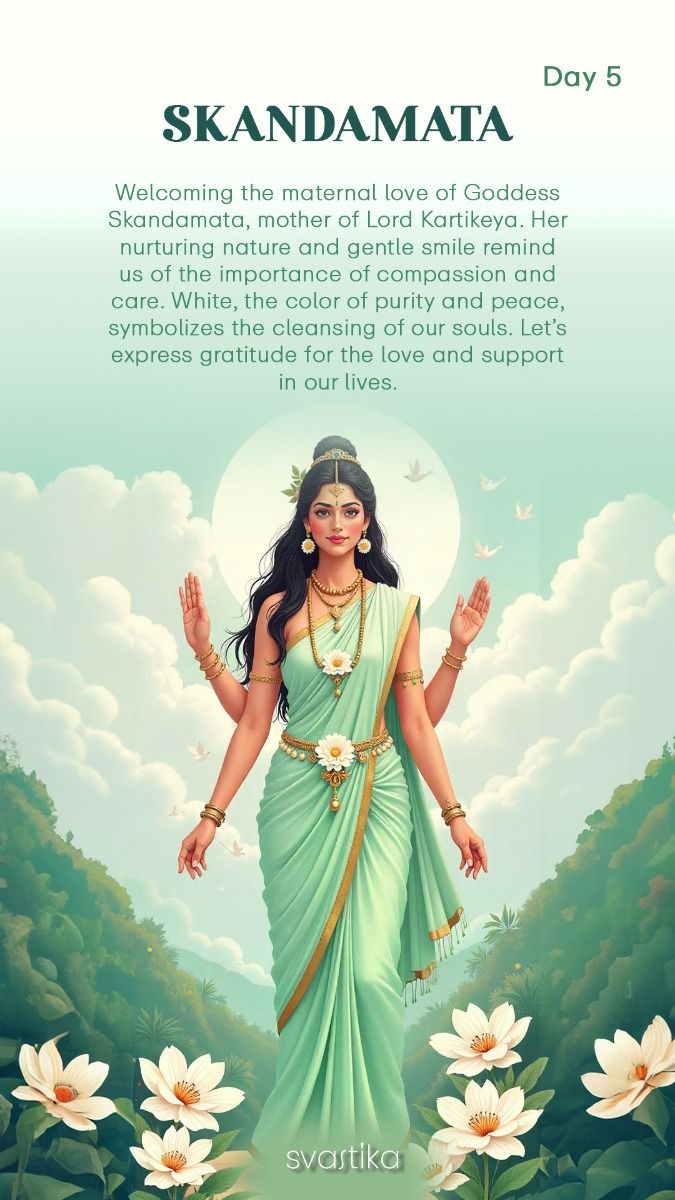 vedansh05's tweet image. ॐ देवी स्कंदमातायै नमः 🙏🏻🙏🏻💐🚩
या देवी सर्वभूतेषु मां स्कंदमाता रूपेण संस्थिता। नमस्तस्यै नमस्तस्यै नमस्तस्यै नमो नमः🙏🏻🙏🏻
नवरात्रि के पंचम दिवस की हार्दिक शुभकामनाएं 🙏🏻 
#MaaSkandmata #Day5 #Navratri_स्पेशल #ChennaiSuperKings