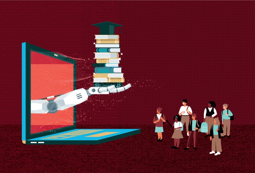 RickyCheaEM203's tweet photo. Is AI just lending a helping hand? With a mix of AI use being encouraged and banned in certain classes, where do we draw the line? How can we use AI effectively while still using our critical thinking skills? https://t.co/9ZlK55ud2W
