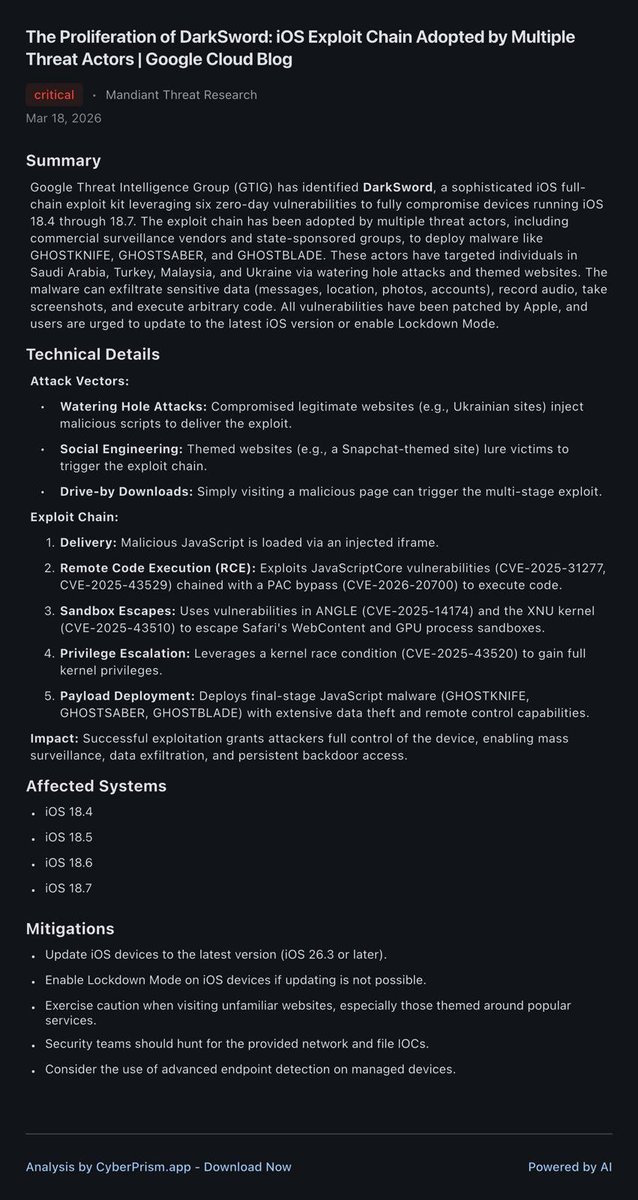 CyberPrism tweet media