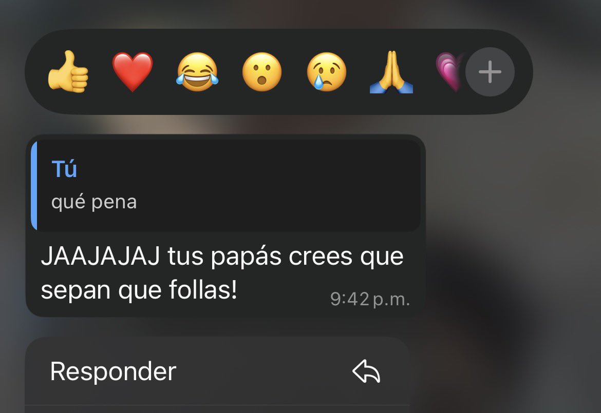 ok no se xq preguntan esto si soy una santa 🙏🏻