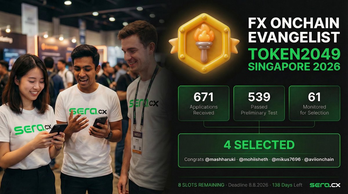 Sera | FX Onchain for Multi Currency Stablecoins tweet media