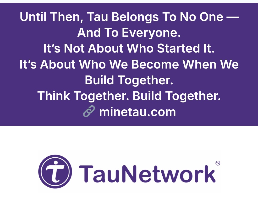 People ignored Pi… don’t ignore this 
You’re still early… but not for long.”
High mining rate right now ⚡
Use my referral code to get extra mining
 speed: A7AE3AF6
Visit: 🌐 minetau.com
<a href="/Tau_CoreTeam/">Tau Network</a>
#cryptomining #freemining #airdrop #crypto #taunetwork