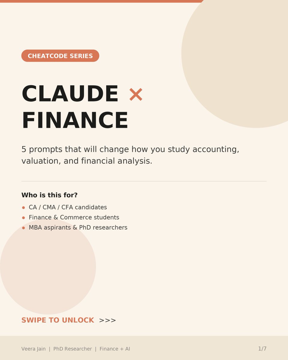 CompoundingW's tweet photo. 5 Prompts that will change how you study accounting, valuation and financial analysis https://t.co/wzod4uUBLm
