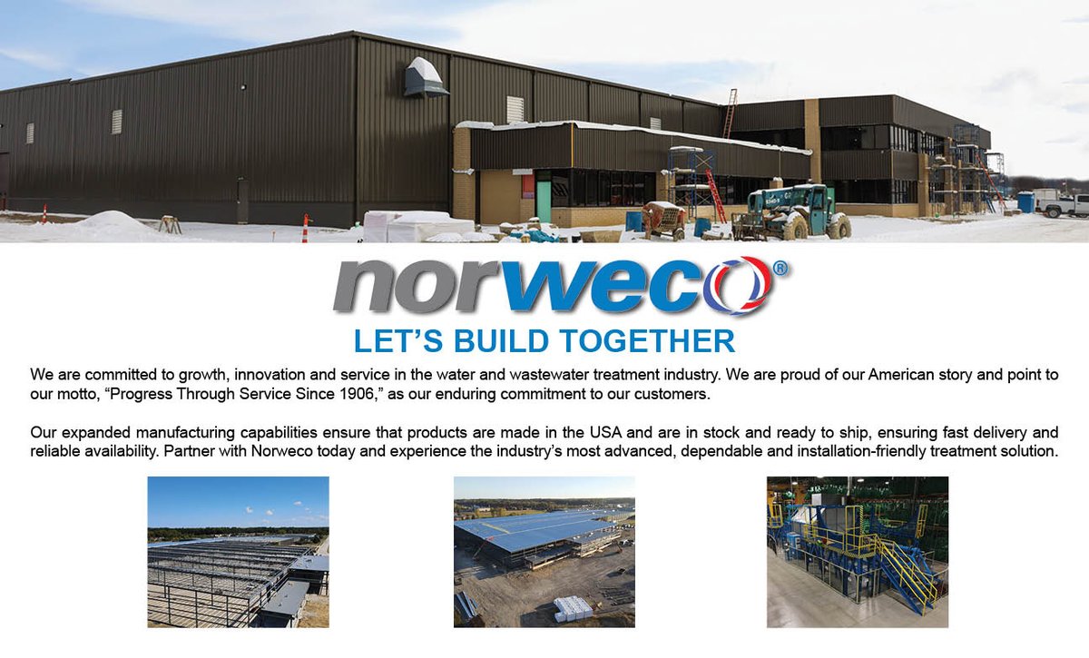 Norweco, Inc. tweet media