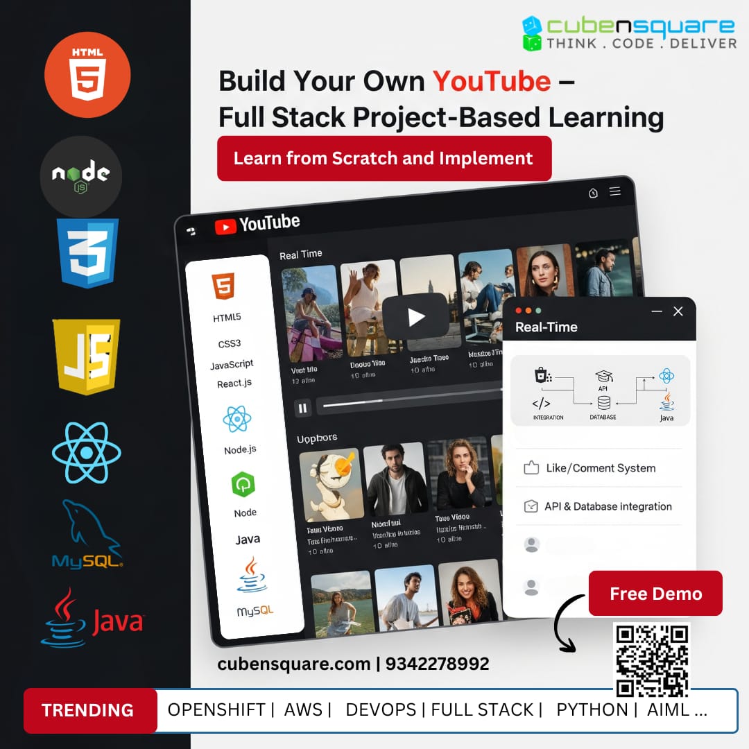 cube_n_square's tweet photo. Start your Full Stack Journey with CubenSquare..
Learn from scratch from Frontend developers 
#cubensquare #iv #ai #openshift #redhat https://t.co/QyTAGWwwhA