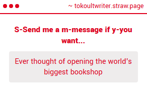 ᴛᴏᴋᴏ ꜰᴜᴋᴀᴡᴀ (ᴜʟᴛɪᴍᴀᴛᴇ ᴡʀɪᴛᴇʀ) tweet media