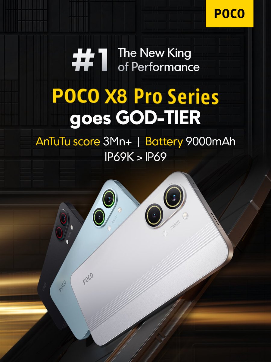 POCO India tweet media