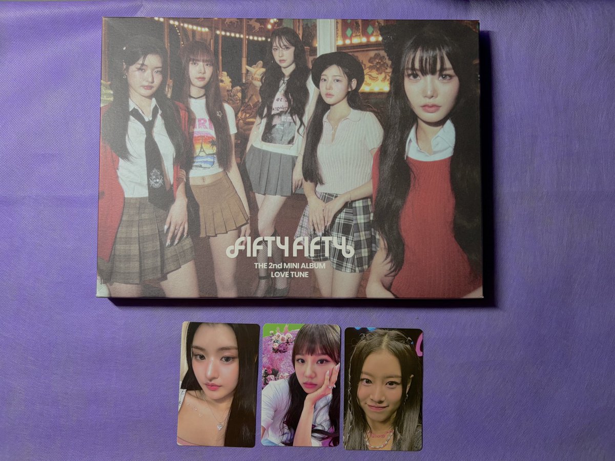superb_ia's tweet photo. อัลบั้ม Fifty-Fifty : love tune 

-350 บาท (รวมส่ง) ของครบไม่มีตำหนิ

#ตลาดนัดfiftyfifty #ตลาดนัด5050 
#fiftyfifty https://t.co/9b1xKUkj3K