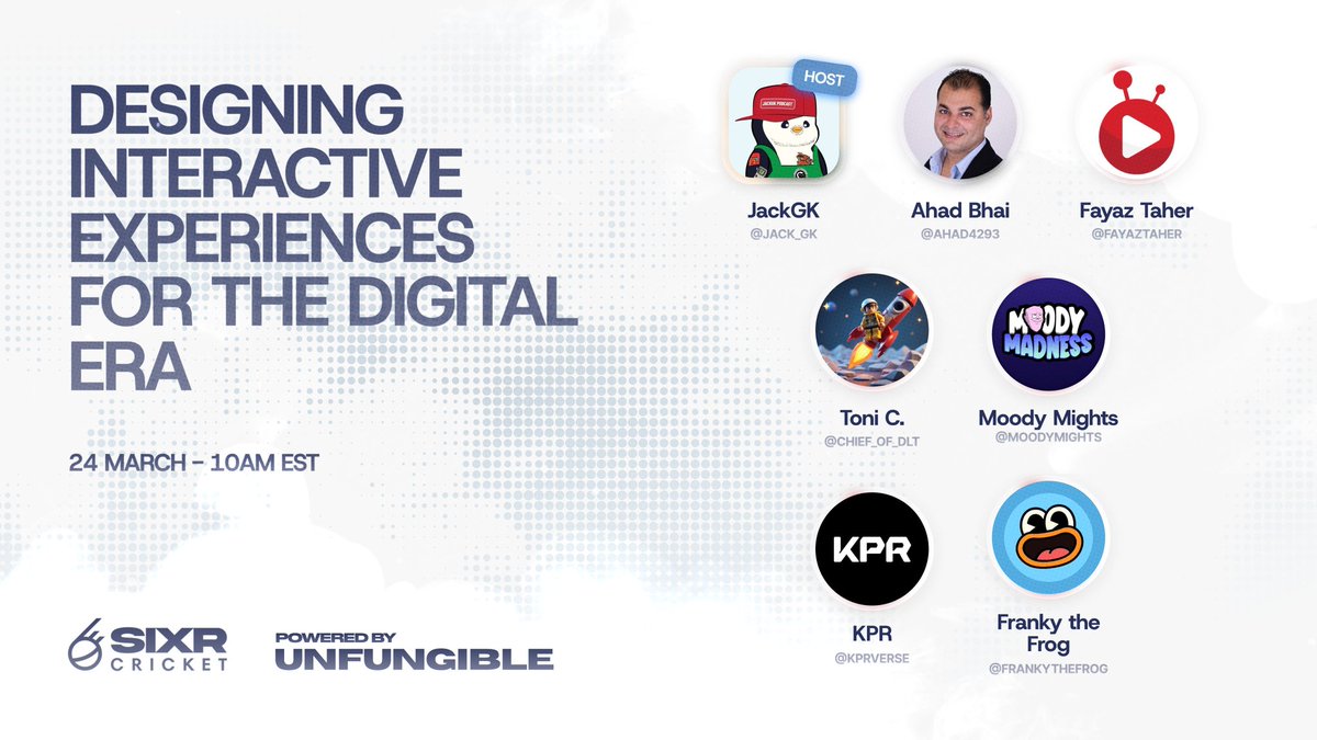 SIXR Cricket tweet media