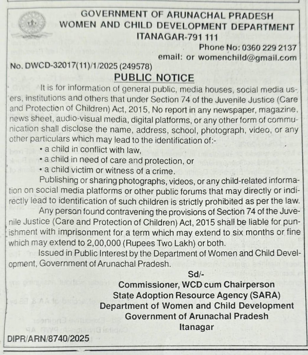 IPR UPPER SIANG tweet media