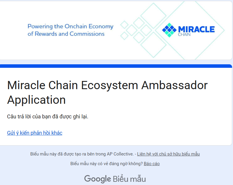 0xteo9x's tweet photo. Introducing the Miracle Chain Ambassadors Program.

Apply here: https://t.co/z8NC8lO8DA

I’m really excited about the chance to be selected and contribute as an ambassador. I’d love to support the project, spread its vision to more people, and grow with the community as the ecosystem expands.

 It would mean a lot to be part of the journey and help push the project further in the Web3 space