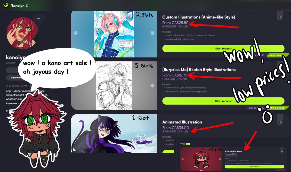 kano🫀👁️ VGEN SALE tweet media