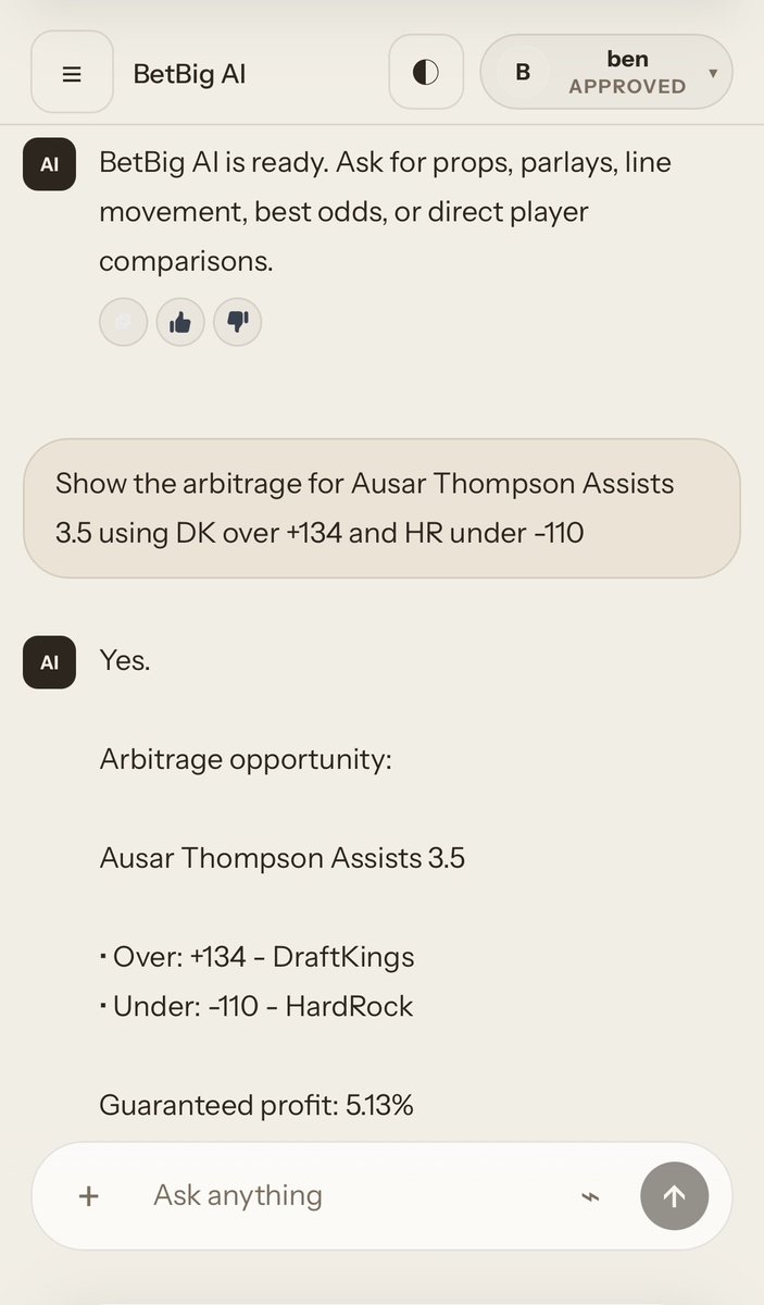 BetBigAI tweet media