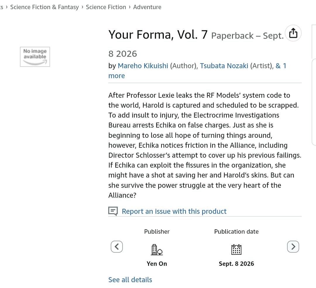 BEANQUeenie_'s tweet photo. ENGLISH YOUR FORMA VOLUME 7 IS RELEASING ON SEPTEMBER 8TH 🥳🎉💕!!!!
#your_forma #ユア・フォルマ https://t.co/yCyFn7PiPp