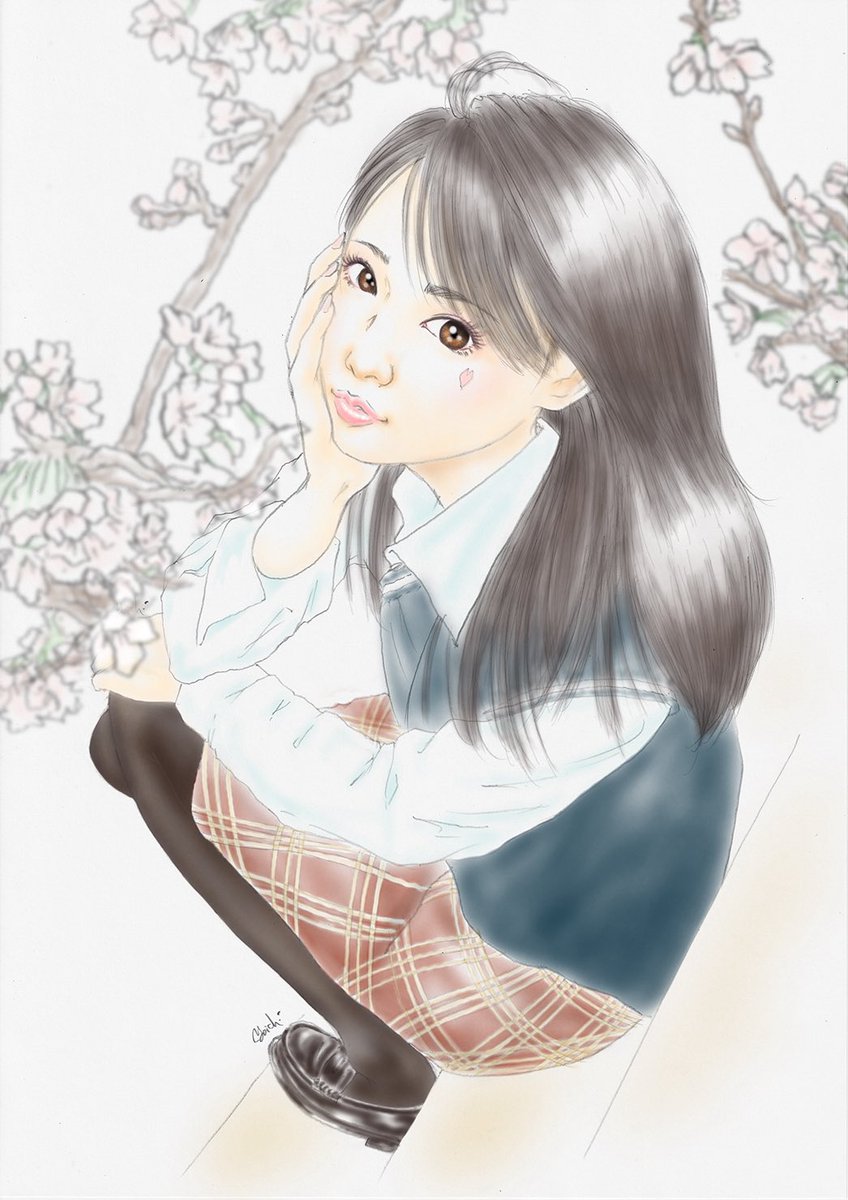 yoichi_2041's tweet photo. #みなさん2年前の今頃はどんな絵描いてましたか

2年前のこの時期に描いた桜🌸のイラストです😊

#ポートレート
#イラスト https://t.co/ZqnAR67dY6
