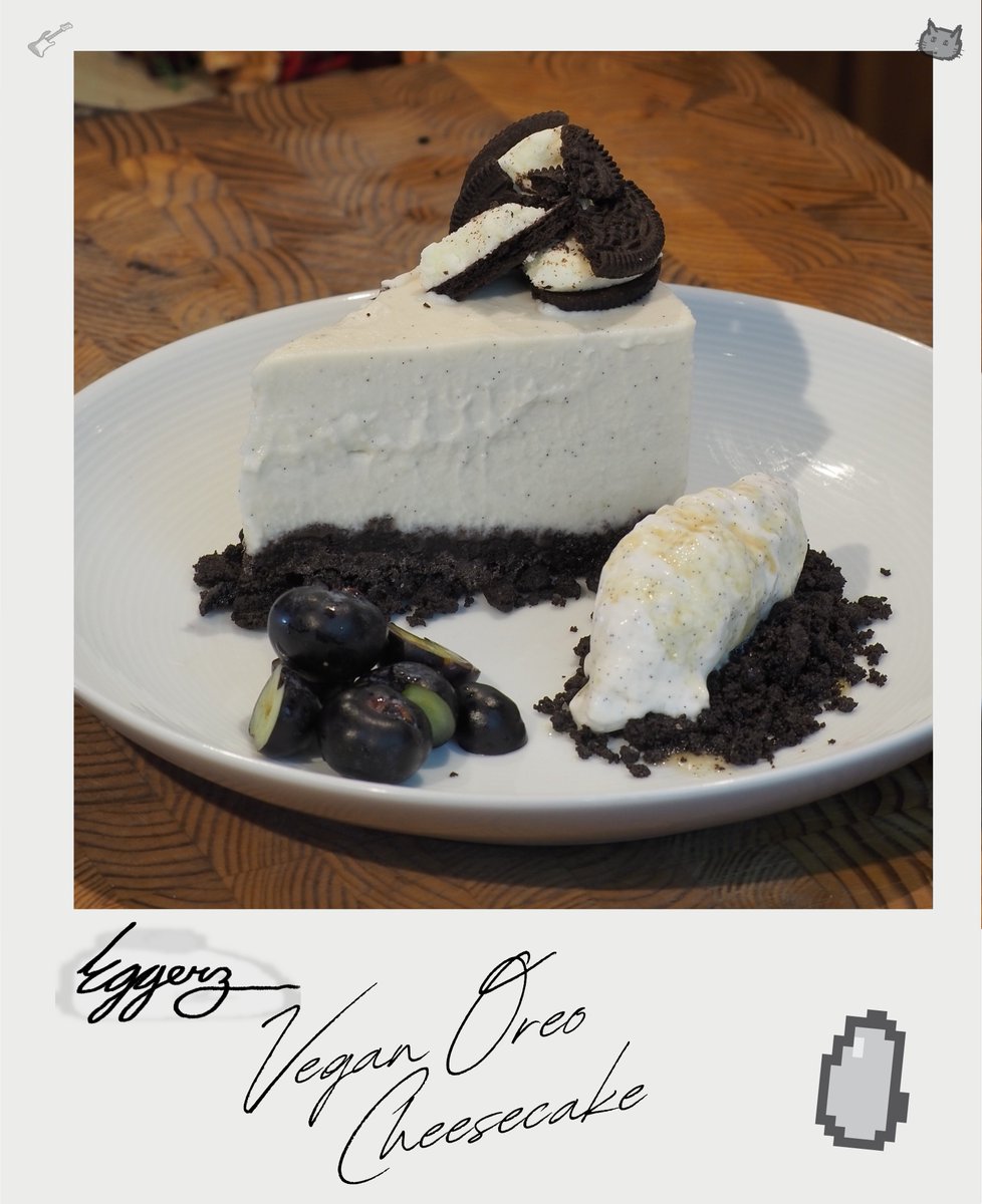 eggerzman's tweet photo. Full Vegetarian Course

Plate 1 - Tomato Tartar w/ wonton chips

Plate 2 - Charred Jalapeno Caesar

Plate 3 - Beet Linguini w/ Ricotta

Plate 4 - Vegan Oreo Cheesecake https://t.co/YCHU3l5dot