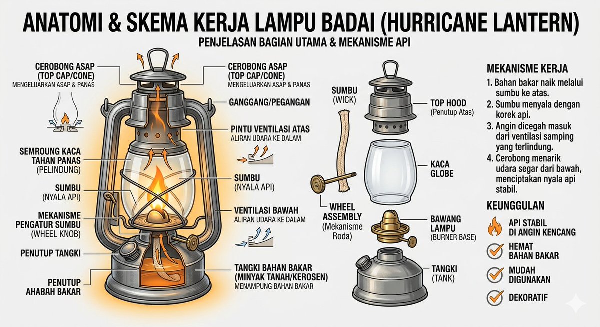 nncomm's tweet image. Lampu badai.. 

#lateralthinking #knowledgewisdom #lampusemprong #stormking #strongking