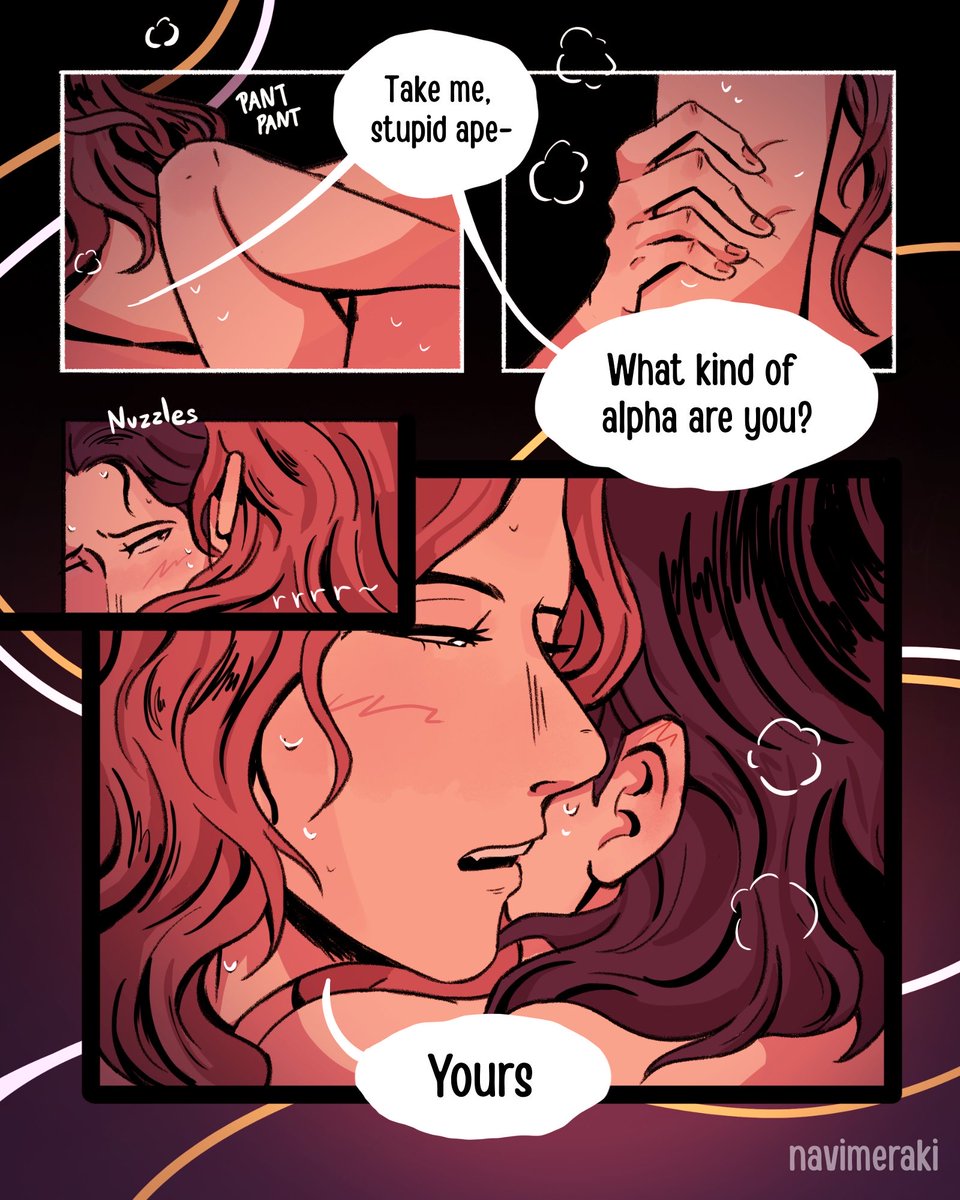 That scene from abo fic chapter 15 👀