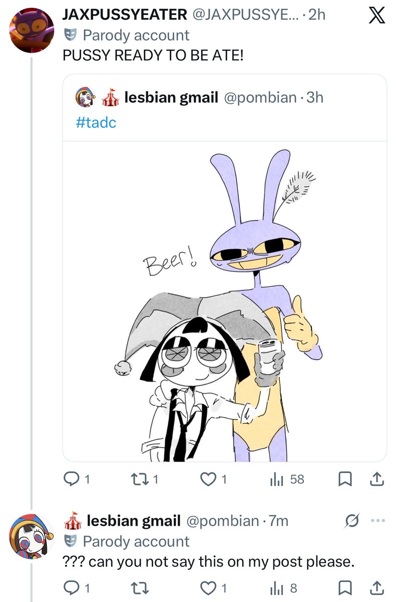 🎪 lesbian gmail tweet media