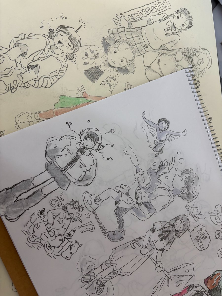 自分との対話用の落書きがあって
これを描かないと次に進めない 