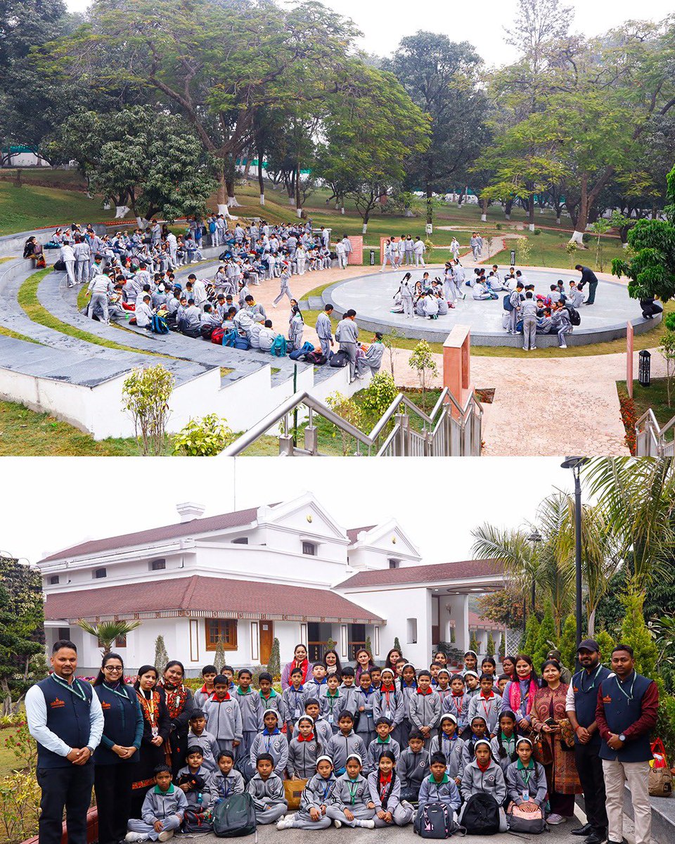 Rashtrapati Bhavan Visit tweet media