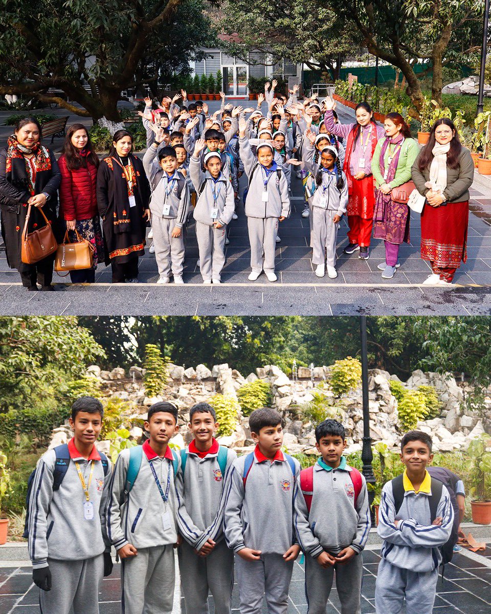 Rashtrapati Bhavan Visit tweet media