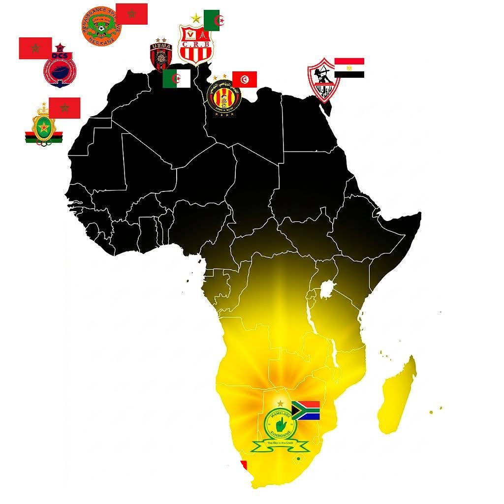 💣🌊 𝐏𝐢𝐭𝐬𝐨 𝐌𝐨𝐬𝐢𝐦𝐚𝐧𝐞: North African domination in Caf competition is being challenged by Sundowns 

"You will find 6-7 teams in the champions league, 5-6 teams in the confederation cup, the north Africans conquer that space...these guys have dominated African football