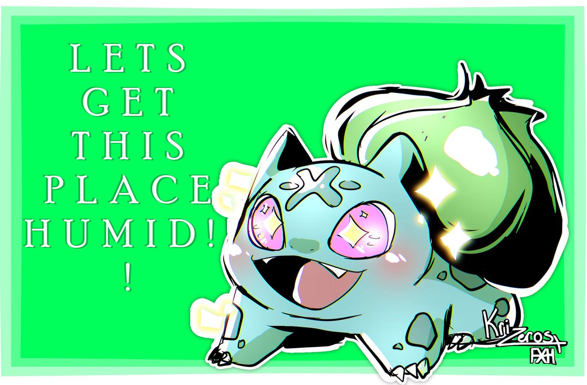 I love Bulbasaur’s expressions so much thank you Pokopia