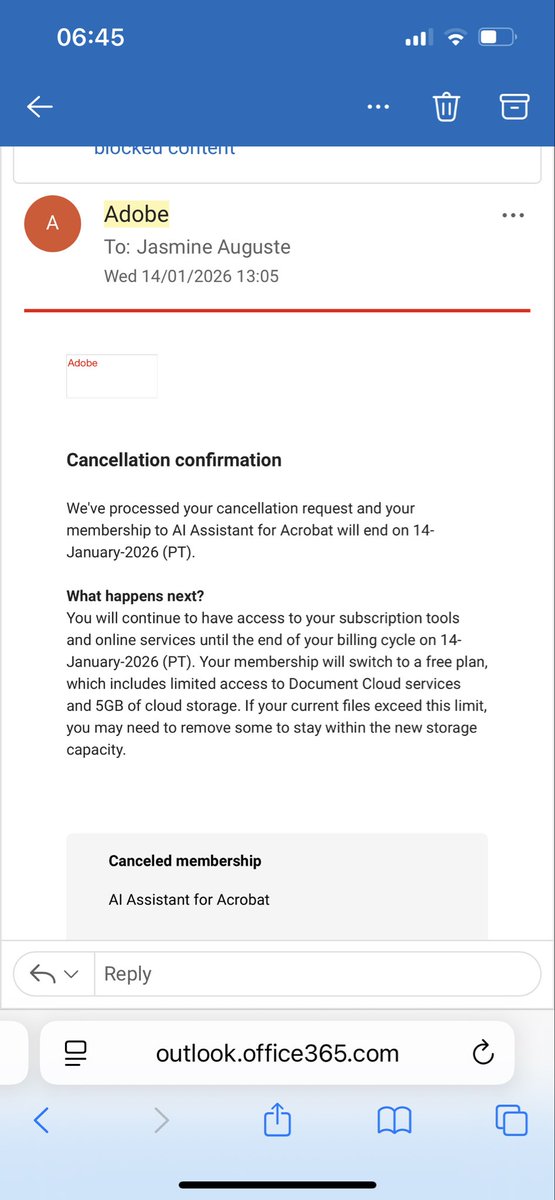 Jasmine Auguste tweet media