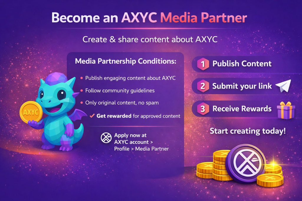 Crypto_Butter0's tweet photo. I posted one video about #AXYC.

Got approved through the Media Partner program.

Got paid in real $AXYC the same day.
Then my referral link did the rest.

Every person who joined AXYC through that video earns me 7% of everything they generate inside the ecosystem.

Forever. https://t.co/OtEGpPDYeZ