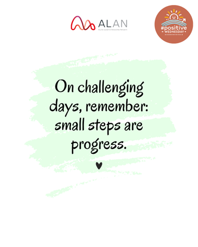 AcuteLeuk's tweet photo. ✨ On challenging days, remember: small steps are progress.
 💛 Take care, be patient with yourself.
#WednesdayPositive #HopeMatters #LeukemiaCommunity #TogetherIsBetter https://t.co/VlIROmRwMF