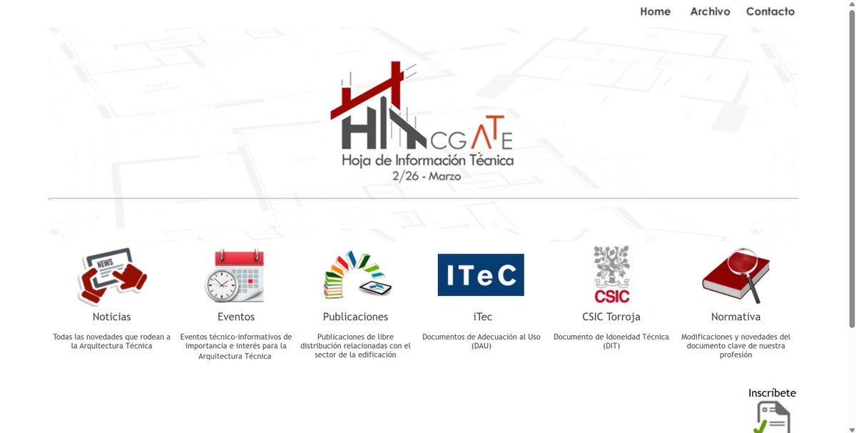 Musaat_Seguros's tweet photo. 📑 No te pierdas la última Hoja Informativa Técnica (HIT) elaborada por el @CGATEsp , el boletín de referencia del sector de la edificación y la construcción.
👉 Descubre las novedades más recientes
Más info: https://t.co/ZsD3RvspSs
#HIT #ConectAT https://t.co/vXTdE2Kq49