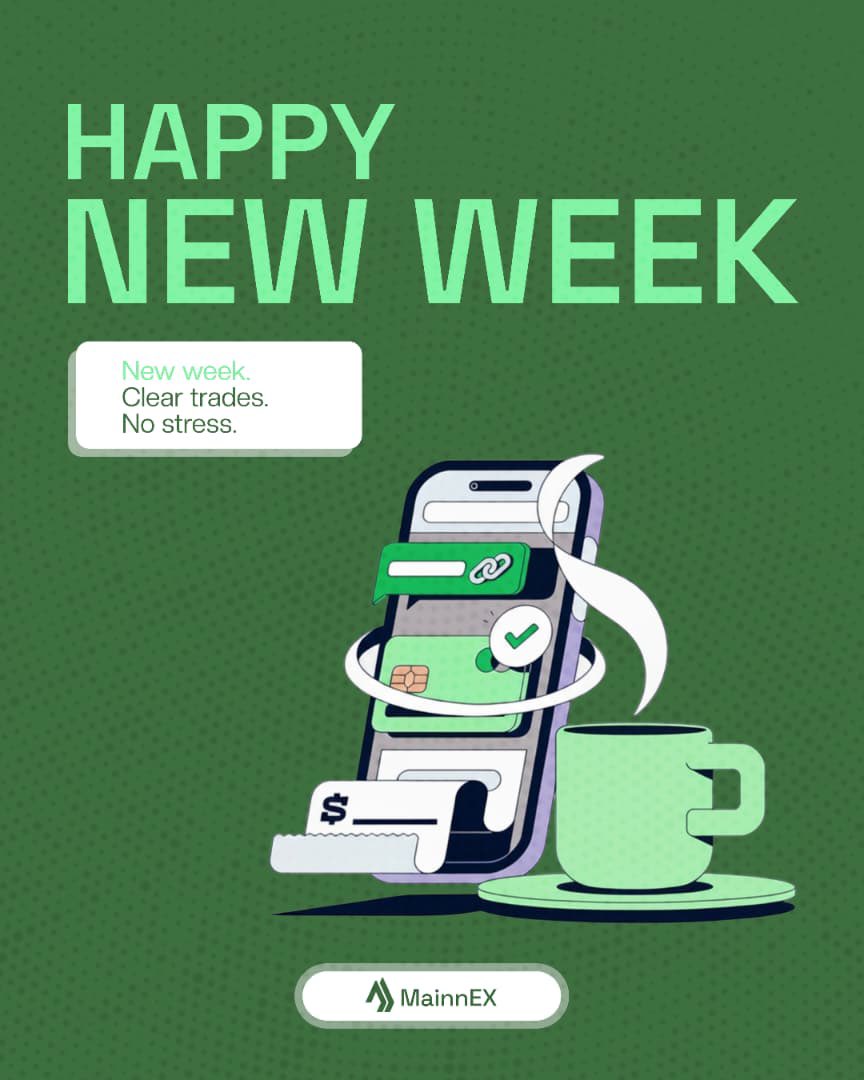 MainnEX_'s tweet photo. The goal this week is simple, remove the stress from trading.

 Exchanging digital assets to fiat should be straightforward, with clear steps and zero confusion along the way. 

When everything works as expected, you spend less time worrying and more time moving forward, and that is the experience we stand for at MainnEX.