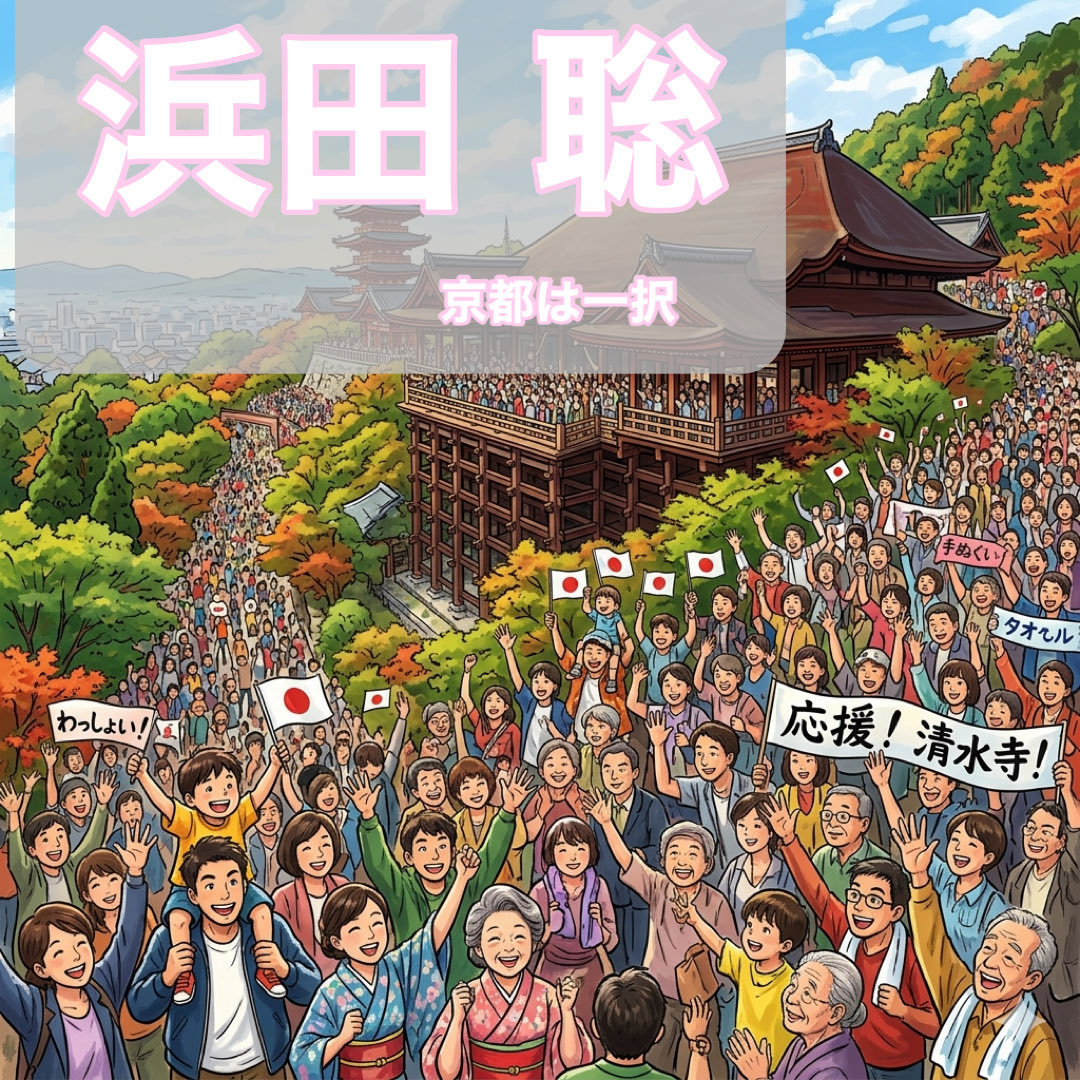 zuucomist's tweet photo. 京都府知事選は浜田聡さん一択🗳️ https://t.co/OosjBZH52e
