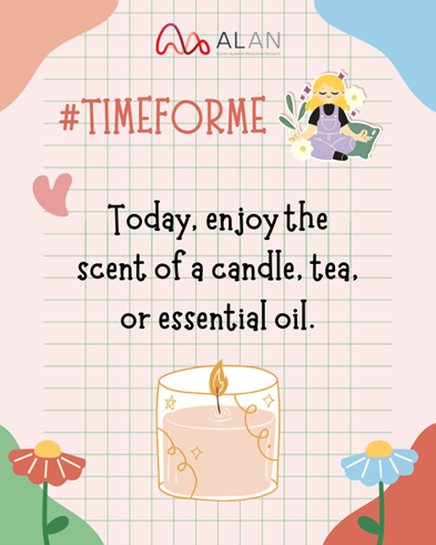 AcuteLeuk's tweet photo. 🪴 #TimeForMe
Today, enjoy the scent of a candle, tea, or essential oil.
 💛 A simple aroma can bring calm and peace.
#TimeForMe #WithCare #LeukemiaCommunity https://t.co/OhkY9Xi5jP